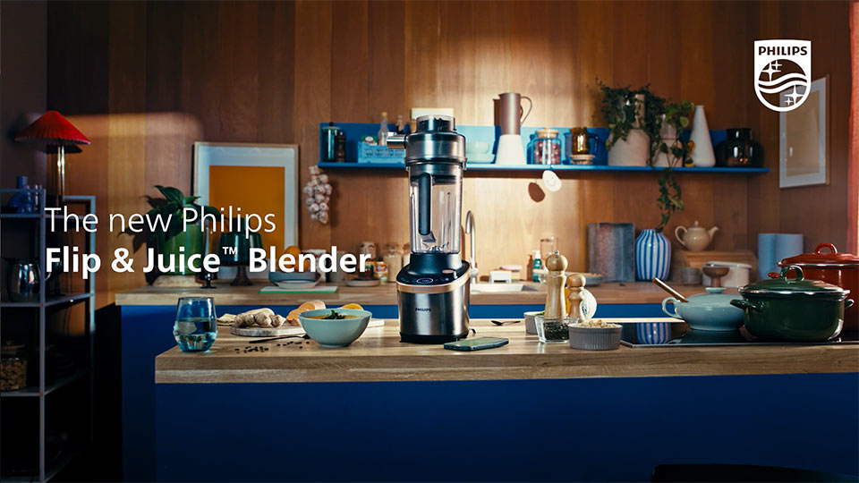 T&ouml;&ouml;tava Philipsi Flip & Juice Blenderi video pisipilt, tootevideo